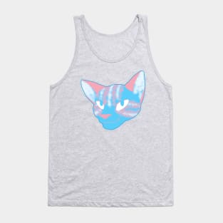 Trans Pride Cat Tank Top